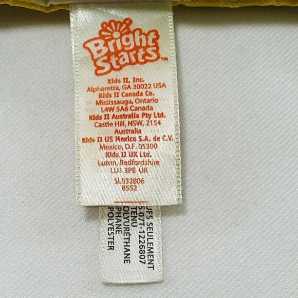 Bright Starts Animal Sounds Fun Baby Cloth Book Teethe Read Toy Infant Kid Play - Picture 12 of 12